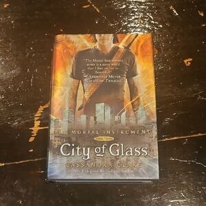 City of Glass and Red Scrolls Of Magic Hardcover Books, Shadowhunters